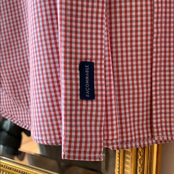 Men’s Faconnable Large Dress Shirt - Picture 6 of 6